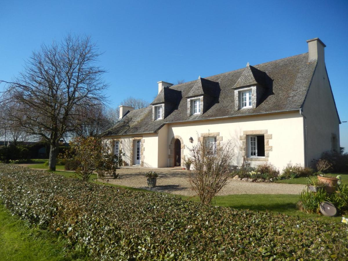 Le Tregonnec, Pres De Morlaix, Roscoff Bed & Breakfast Plouvorn Eksteriør bilde
